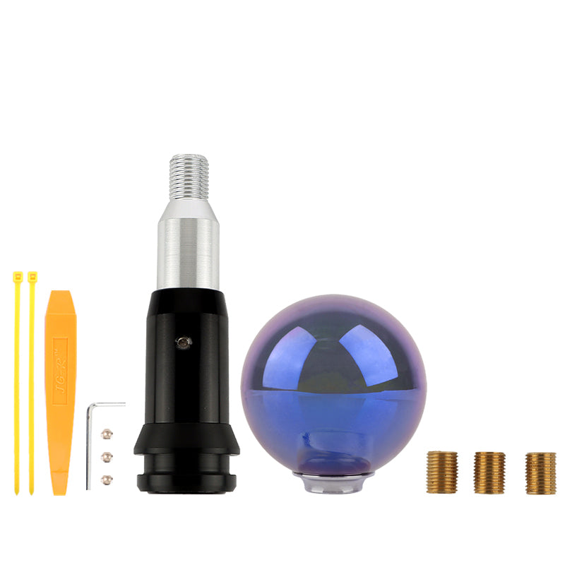 Brand New 7 Star Titanium Neo Chrome Dragon ball Z Custom 54mm Shift Knob Automatic Transmission Car Racing Gear Shifter