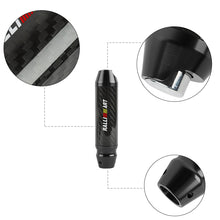 Load image into Gallery viewer, Brand New Ralliart Universal Real Carbon Fiber Black Aluminum Automatic Transmission Racing Gear Shift Knob