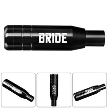 Load image into Gallery viewer, Brand New Universal JDM 13CM Bride Aluminum Black Automatic Gear Stick Shift Knob Lever Shifter