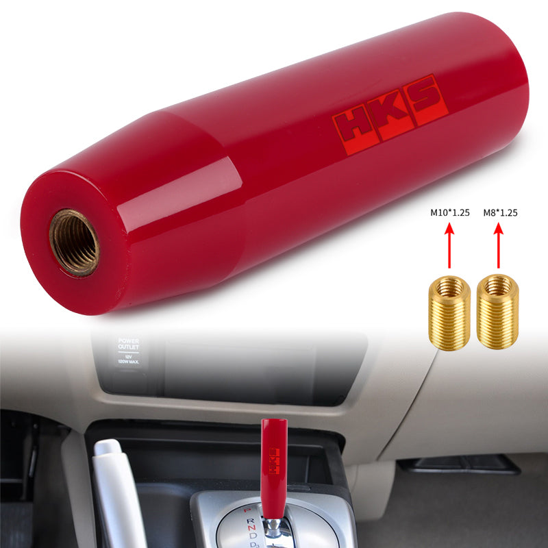 Red Superman Emblem Manual Shift Knob – M10 X 1.5 Thread – Short Stick