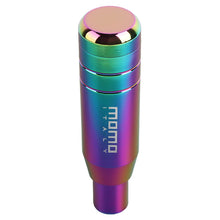 Load image into Gallery viewer, Brand New Universal JDM 13CM Momo Aluminum Neo Chrome Automatic Gear Stick Shift Knob Lever Shifter