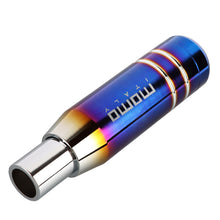 Load image into Gallery viewer, Brand New Universal JDM 13CM Momo Aluminum Burnt Blue Automatic Gear Stick Shift Knob Lever Shifter