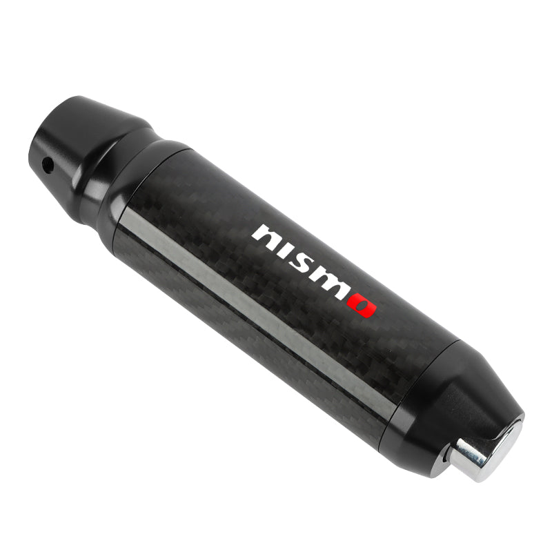 Brand New Nismo Universal Real Carbon Fiber Black Aluminum Automatic Transmission Racing Gear Shift Knob