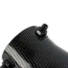 Load image into Gallery viewer, Brand New Universal Carbon Fiber Look Heart Shaped Stainless Steel Car Exhaust Pipe Muffler Tip Trim Straight