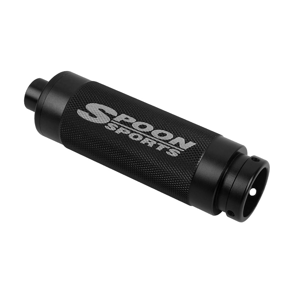 Brand New Spoon Sports Black Aluminum Car Handle Hand Brake Sleeve Universal Fitment Cover