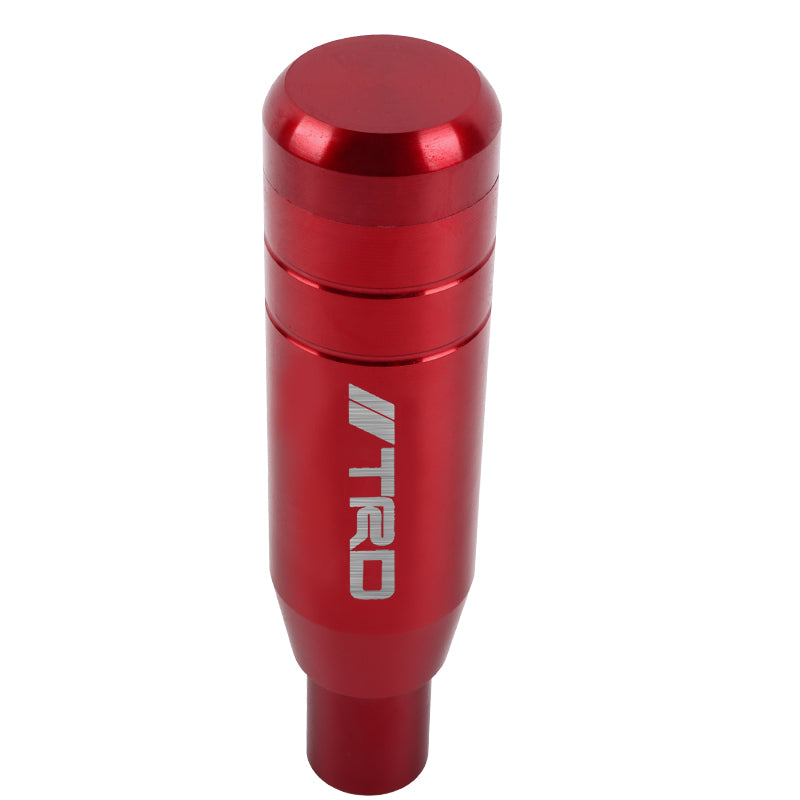 Brand New Universal JDM 13CM TRD Aluminum Red Automatic Gear Stick Shift Knob Lever Shifter