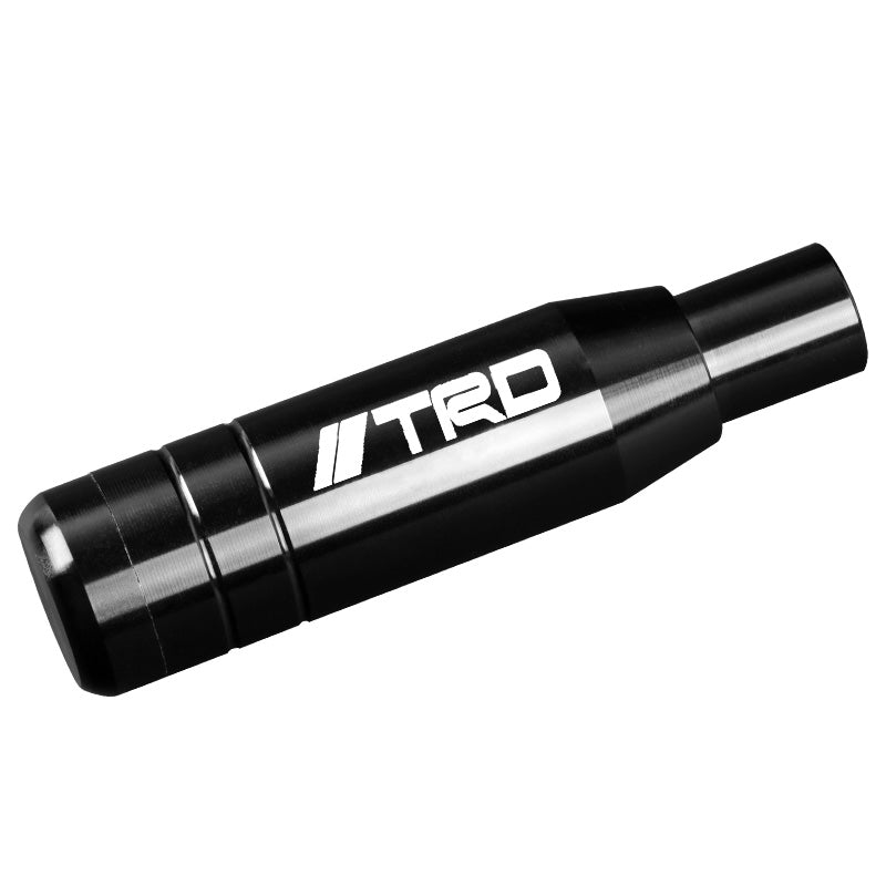 Brand New Universal JDM 13CM TRD Aluminum Black Automatic Gear Stick Shift Knob Lever Shifter