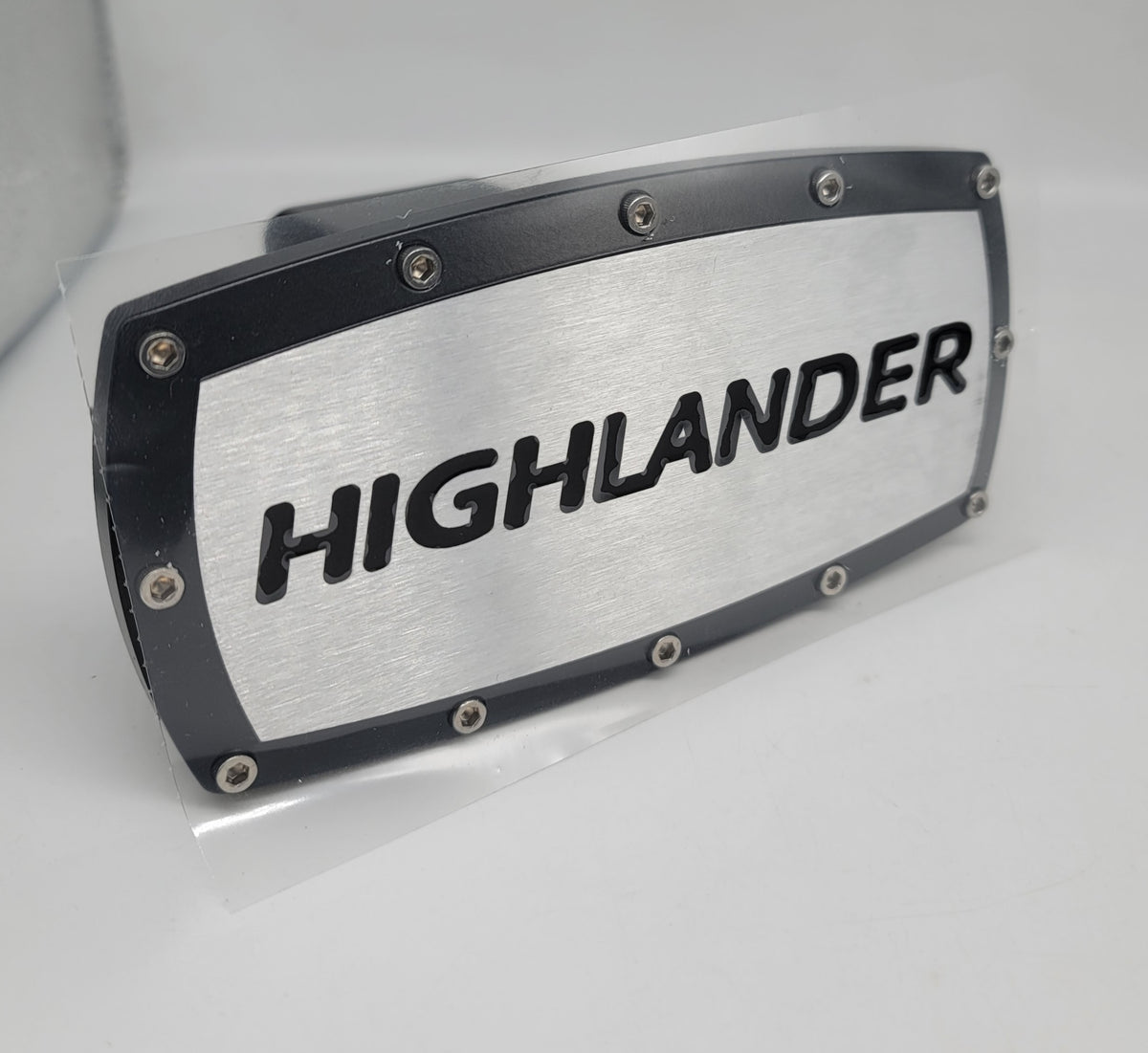 Brand New Toyota Highlander Black Tow Hitch Cover Plug Cap 2" Trailer JK Racing Inc