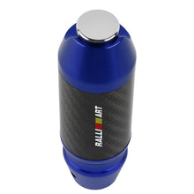Load image into Gallery viewer, Brand New Ralliart Universal Real Carbon Fiber Blue Aluminum Automatic Transmission Racing Gear Shift Knob