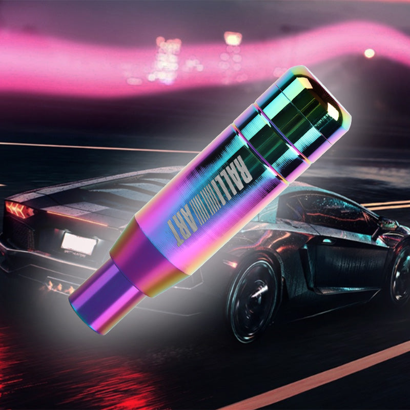 Brand New Universal JDM 13CM Ralliart Aluminum Neo-Chrome Automatic Gear Stick Shift Knob Lever Shifter