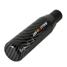 Load image into Gallery viewer, Brand New Universal JDM 13CM Ralliart Aluminum Carbon Fiber Style Automatic Gear Stick Shift Knob Lever Shifter