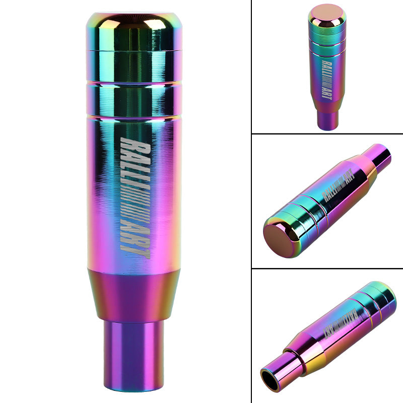 Brand New Universal JDM 13CM Ralliart Aluminum Neo-Chrome Automatic Gear Stick Shift Knob Lever Shifter