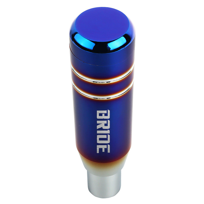 Brand New Universal JDM 13CM Bride Aluminum Burnt Blue Automatic Gear Stick Shift Knob Lever Shifter