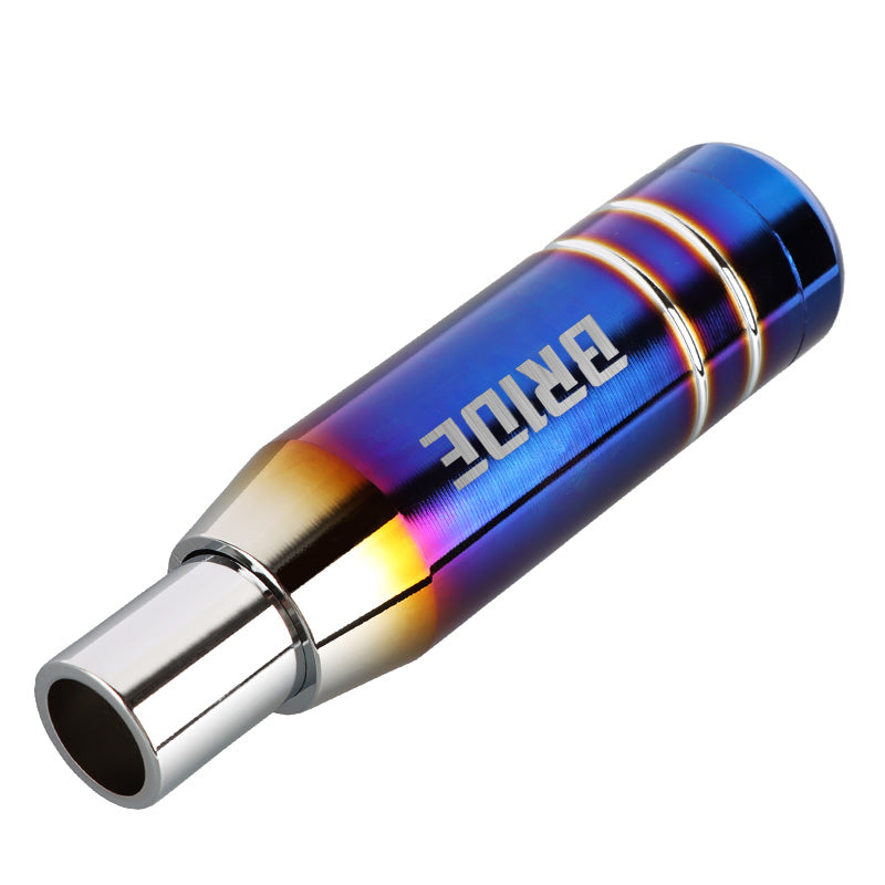 Brand New Universal JDM 13CM Bride Aluminum Burnt Blue Automatic Gear Stick Shift Knob Lever Shifter