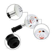 Load image into Gallery viewer, Brand New Universal JDM Fortune Cat Round Ball Crystal Clear Automatic Car Gear Shift Knob Shifter