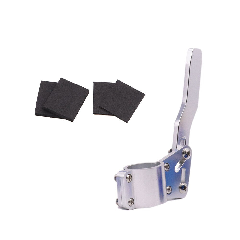 Brand New Universal Car Turn Signal Lever Silver Extender Steering Wheel Turn Rod Position Up