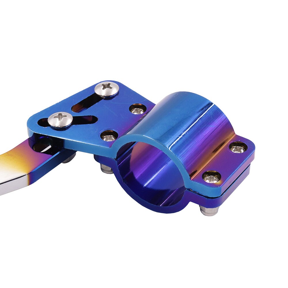 Brand New Universal Car Turn Signal Lever Burnt Blue Extender Steering Wheel Turn Rod Position Up