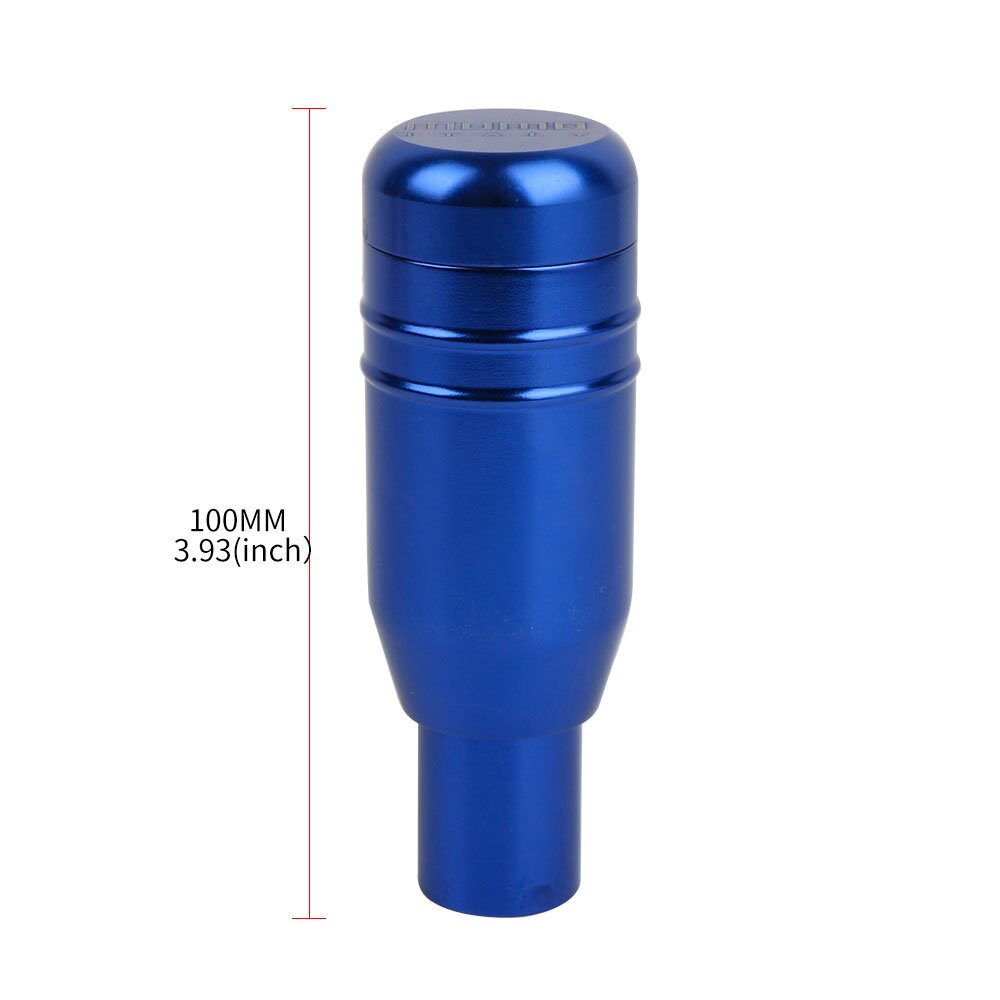 Brand New 1PCS Momo Blue Aluminum Universal Automatic Car Gear Shift Knob Lever Shifter M8 M10 M12