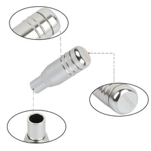 Load image into Gallery viewer, Brand New 1PCS Momo Silver Aluminum Universal Automatic Car Gear Shift Knob Lever Shifter M8 M10 M12