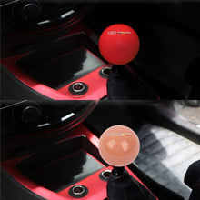 Load image into Gallery viewer, Brand New Universal Mugen Power JDM Glow In The Dark Red Round Ball Shift Knob For Toyota Scion Wrx Subaru M12X1.25 M8 M10 M12 Thread