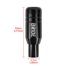 Load image into Gallery viewer, Brand New Universal JDM BRIDE Aluminum Black Automatic Gear Stick Shift Knob Lever Shifter