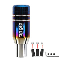 Load image into Gallery viewer, Brand New Universal JDM BRIDE Aluminum Burnt Blue Automatic Gear Stick Shift Knob Lever Shifter