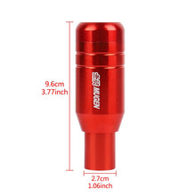 Load image into Gallery viewer, Brand New Universal JDM Mugen Aluminum Red Automatic Gear Stick Shift Knob Lever Shifter