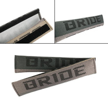 Load image into Gallery viewer, Brand New 2PCS BRIDE Racing Gradation Seat Belt Cover Shoulder Pads Fabric Racing Seat Material