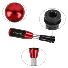 Load image into Gallery viewer, Brand New Universal Mugen Power Red Carbon Fiber Automatic Gear Shift Knob Shifter Lever Head