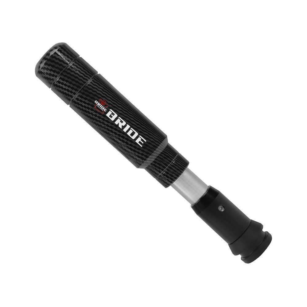 Brand New Universal Bride Carbon Fiber Aluminum Automatic Gear Shift Knob Shifter