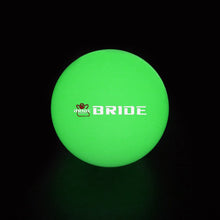 Load image into Gallery viewer, Brand New Jdm Bride Universal Glow In the Dark Green Round Ball Shift Knob M8 M10 M12 Adapter