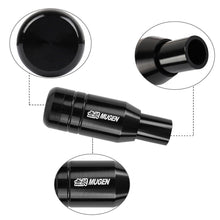 Load image into Gallery viewer, Brand New Universal JDM Mugen Aluminum Black Automatic Gear Stick Shift Knob Lever Shifter