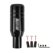 Load image into Gallery viewer, Brand New Universal JDM Ralliart Aluminum Black Automatic Gear Stick Shift Knob Lever Shifter