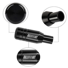 Load image into Gallery viewer, Brand New Universal JDM Ralliart Aluminum Black Automatic Gear Stick Shift Knob Lever Shifter