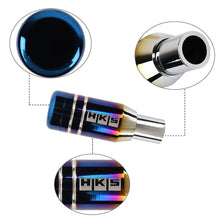 Load image into Gallery viewer, Brand New Universal JDM HKS Aluminum Burnt Blue Automatic Gear Stick Shift Knob Lever Shifter