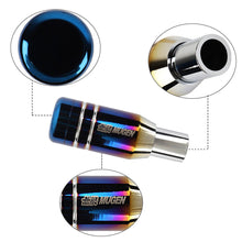 Load image into Gallery viewer, Brand New Universal JDM Mugen Aluminum Burnt Blue Automatic Gear Stick Shift Knob Lever Shifter