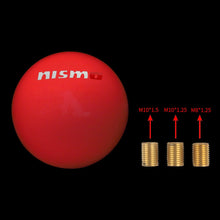 Load image into Gallery viewer, Brand New Jdm Nismo Universal Glow In the Red Round Ball Shift Knob M8 M10 M12 Adapter