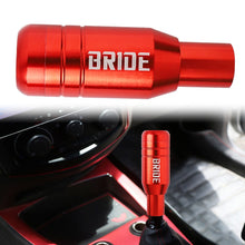 Load image into Gallery viewer, Brand New Universal JDM BRIDE Aluminum Red Automatic Gear Stick Shift Knob Lever Shifter