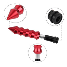 Load image into Gallery viewer, Brand New Universal Bamboo Spiked Style Red Automatic Car Gear Shift Knob Shifter