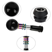 Load image into Gallery viewer, Brand New Universal Jdm Ralliart Round Ball Black Automatic Car Racing Gear Shift Knob Shifter M12 M10 M8