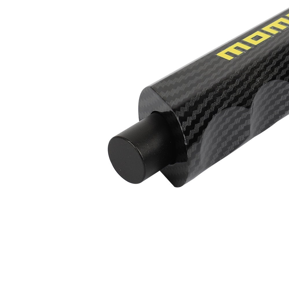 Brand New 1PCS Momo Carbon Fiber Look Style Car Handle Hand Brake Sleeve Universal Fitment Cover