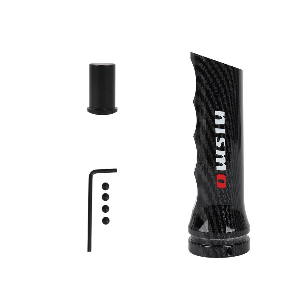 Brand New 1PCS Nismo Carbon Fiber Look Style Car Handle Hand Brake Sleeve Universal Fitment Cover
