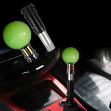 Load image into Gallery viewer, Brand New Universal Jdm Ralliart Round Ball Glow in Dark Green Automatic Car Racing Gear Shift Knob Shifter M12 M10 M8