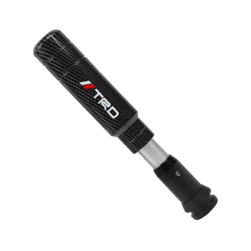 Brand New Universal TRD Carbon Fiber Aluminum Automatic Gear Shift Knob Shifter