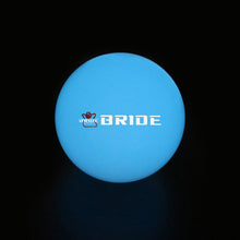 Load image into Gallery viewer, Brand New Jdm Bride Universal Glow In the Dark Blue Round Ball Shift Knob M8 M10 M12 Adapter