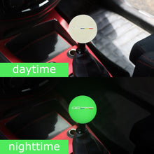 Load image into Gallery viewer, Brand New Jdm Mugen Power Universal Glow In the Dark Green Round Ball Shift Knob M8 M10 M12 Adapter