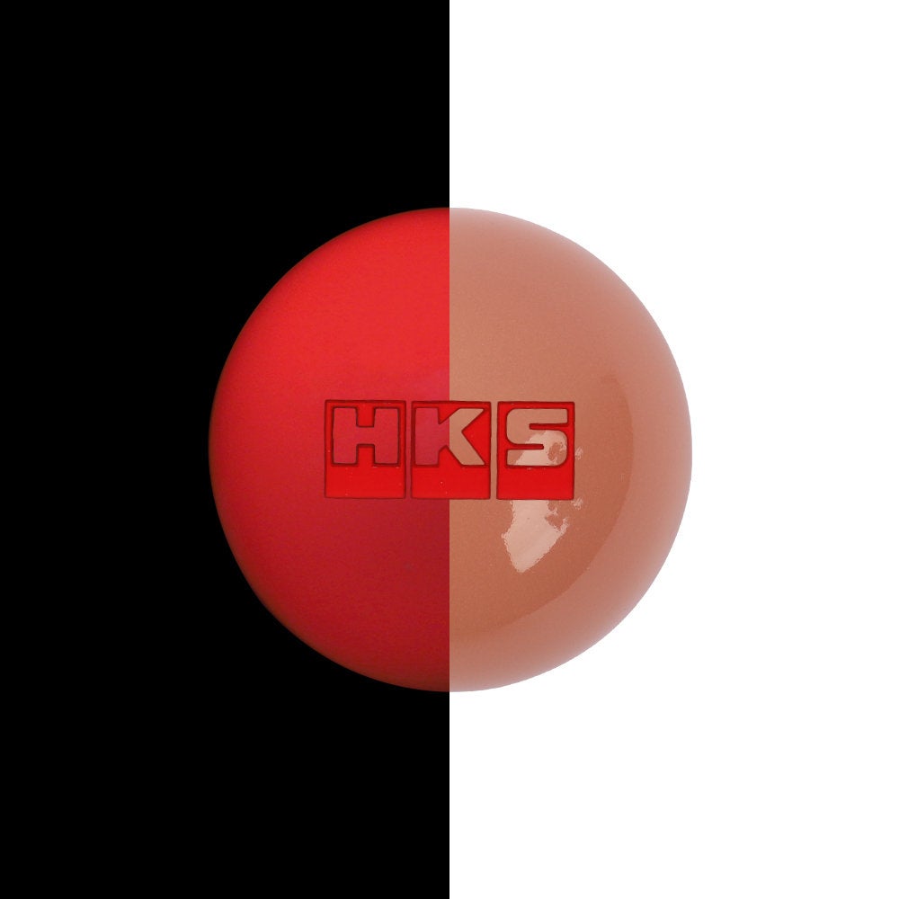 Brand New Jdm HKS Universal Glow In the Red Round Ball Shift Knob M8 M10 M12 Adapter