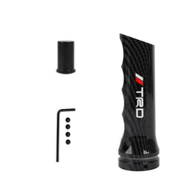 Load image into Gallery viewer, Brand New 1PCS TRD Carbon Fiber Look Style Car Handle Hand Brake Sleeve Universal Fitment Cover