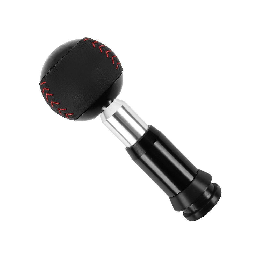 Brand New Bride Leather Black Round Ball Shift Knob Automatic Car Racing Gear Shifter