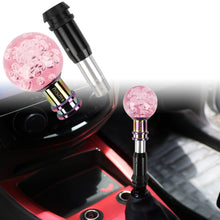Load image into Gallery viewer, Brand New Universal Jdm Nismo Round Ball Pink Crystal Bubble Automatic Car Racing Gear Shift Knob Shifter M12 M10 M8